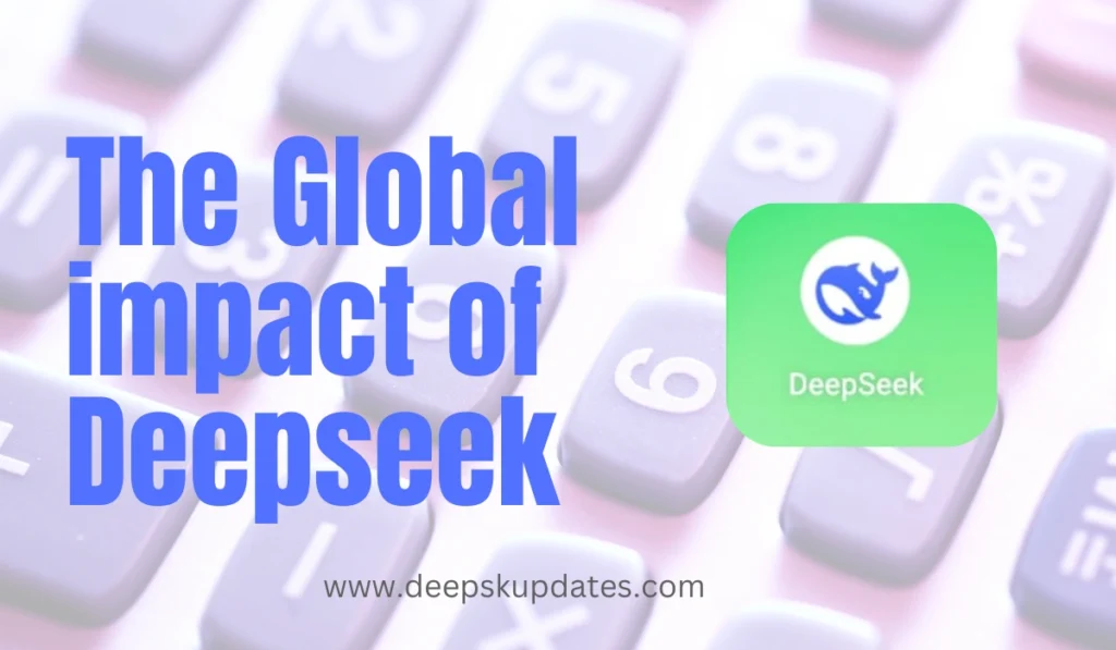 impact of china ai and deepseek globally 